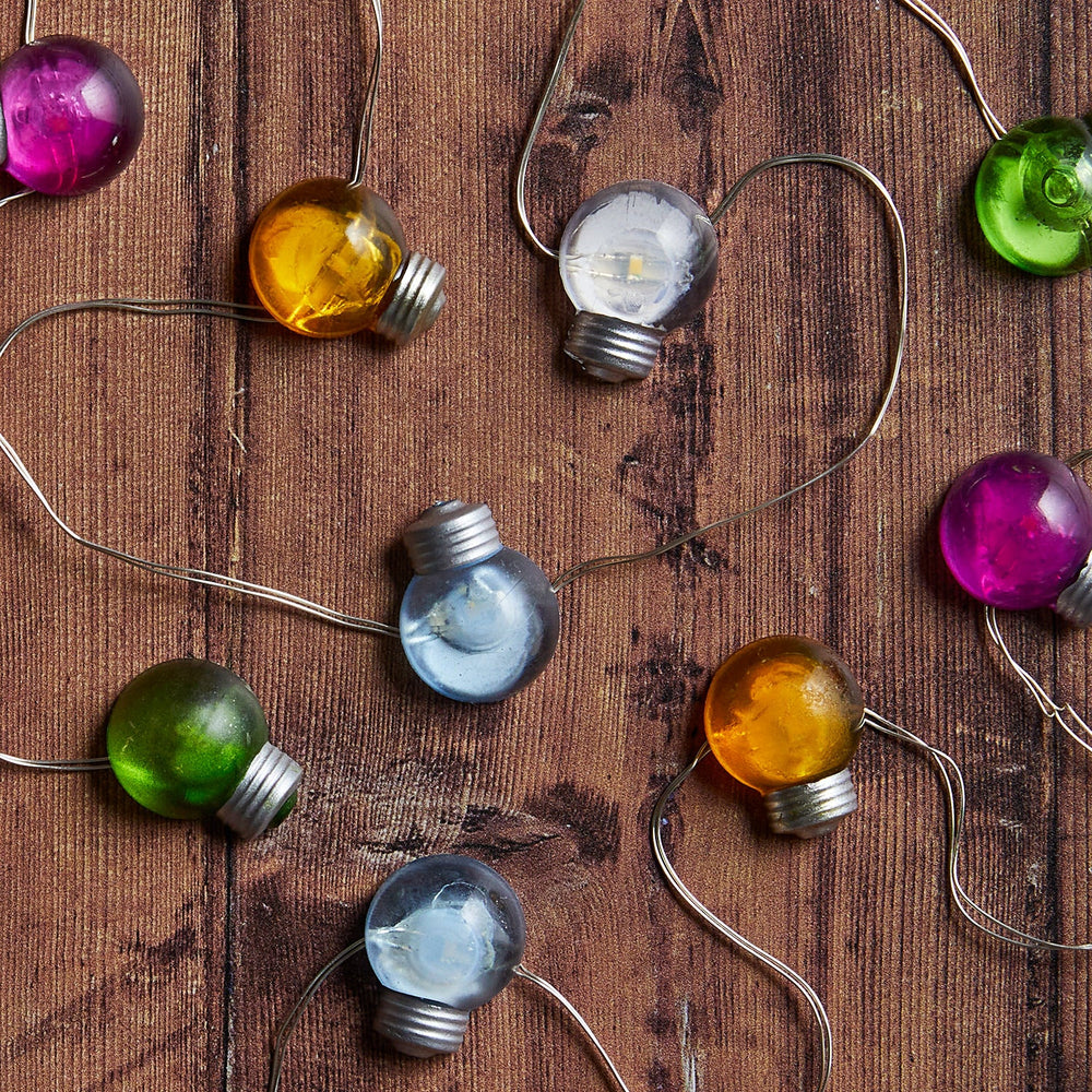10 Multi Coloured Micro Fairy USB Lights