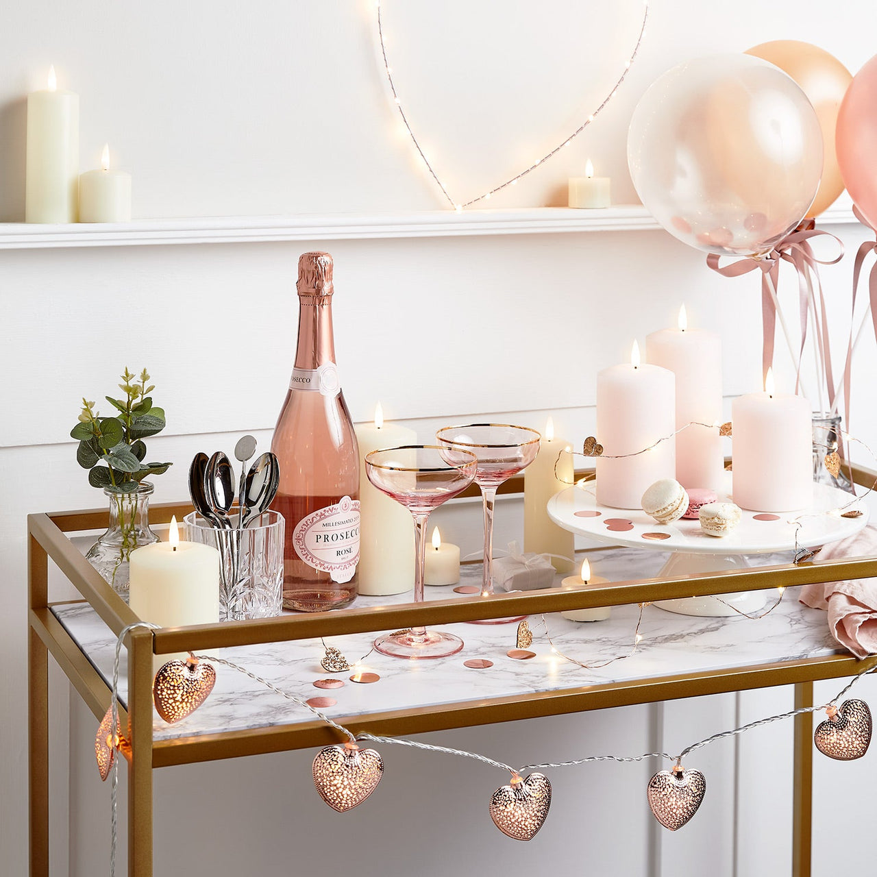 TruGlow® Pastel Pink LED Pillar Candle Trio with Remote Control