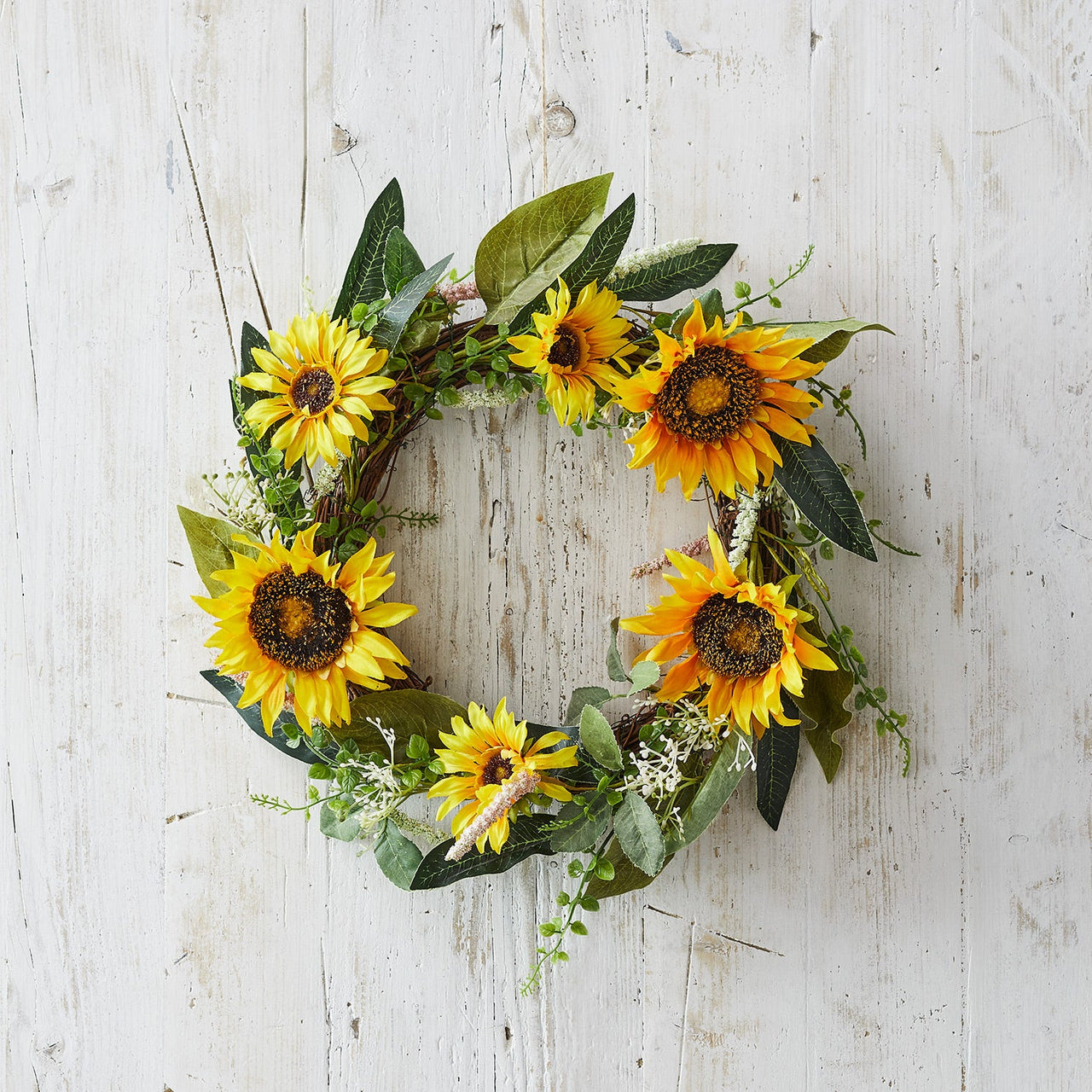 45cm Sunflower Wreath