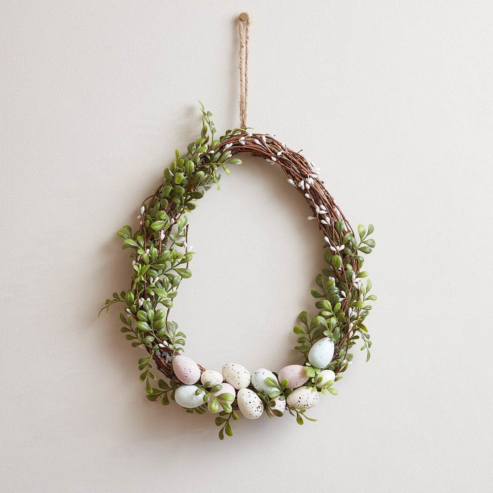 35cm Egg Easter Wreath