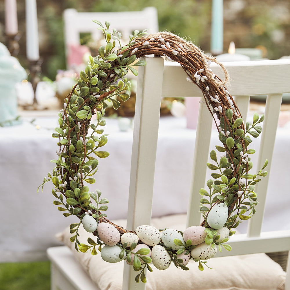 35cm Egg Easter Wreath