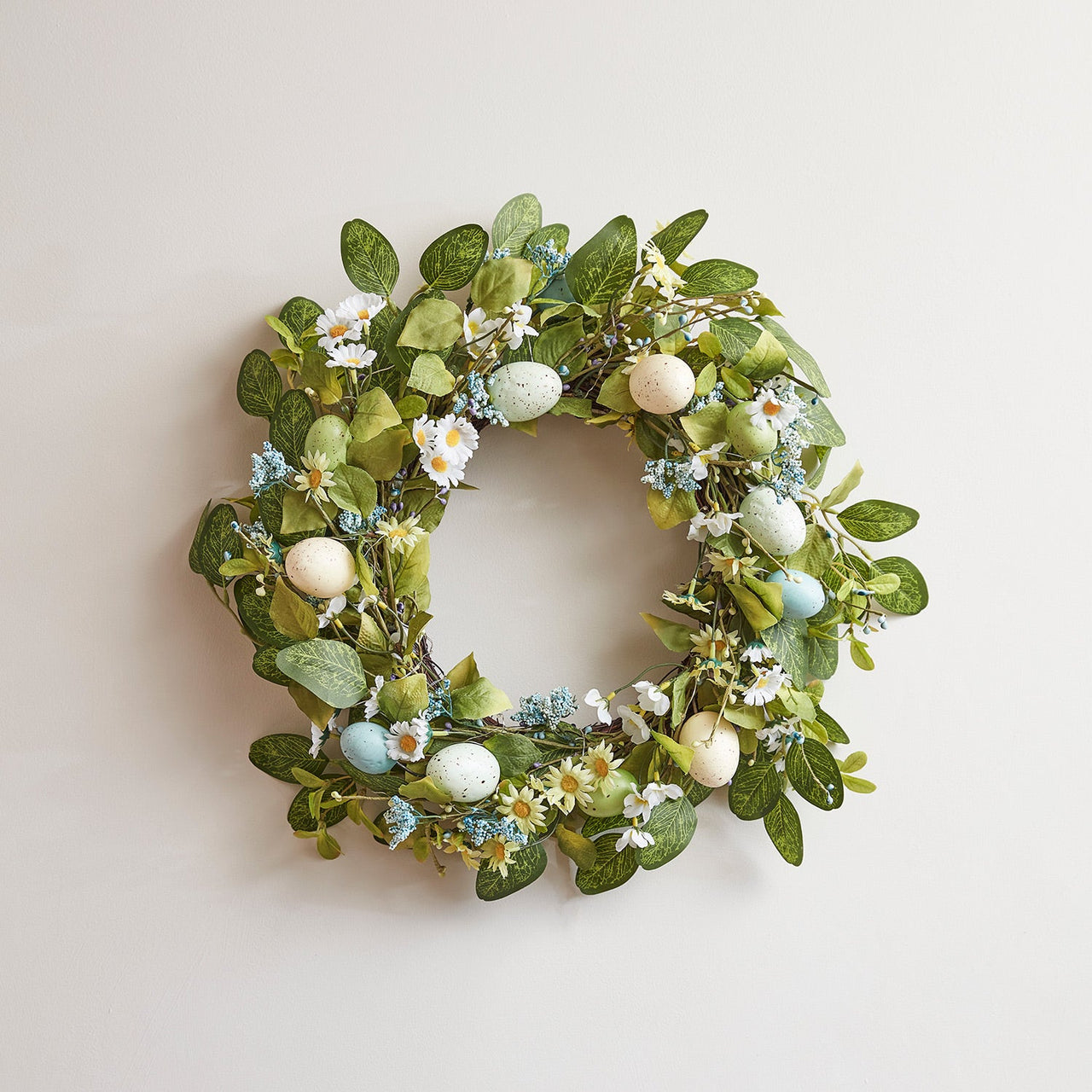 40cm Floral Easter Wreath